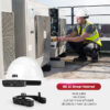 NAVIO VISION AI SMART HELMET NVH8 | 4G split-type wearable camera - Image 9